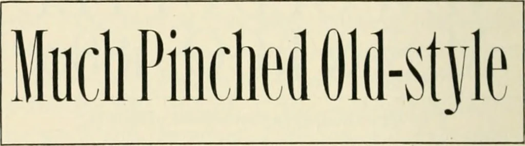 An illustration from The practice of typography; a treatise on the processes of type-making, the point system, the names, sizes, styles and prices of plain printing types, 1899, leaf 271