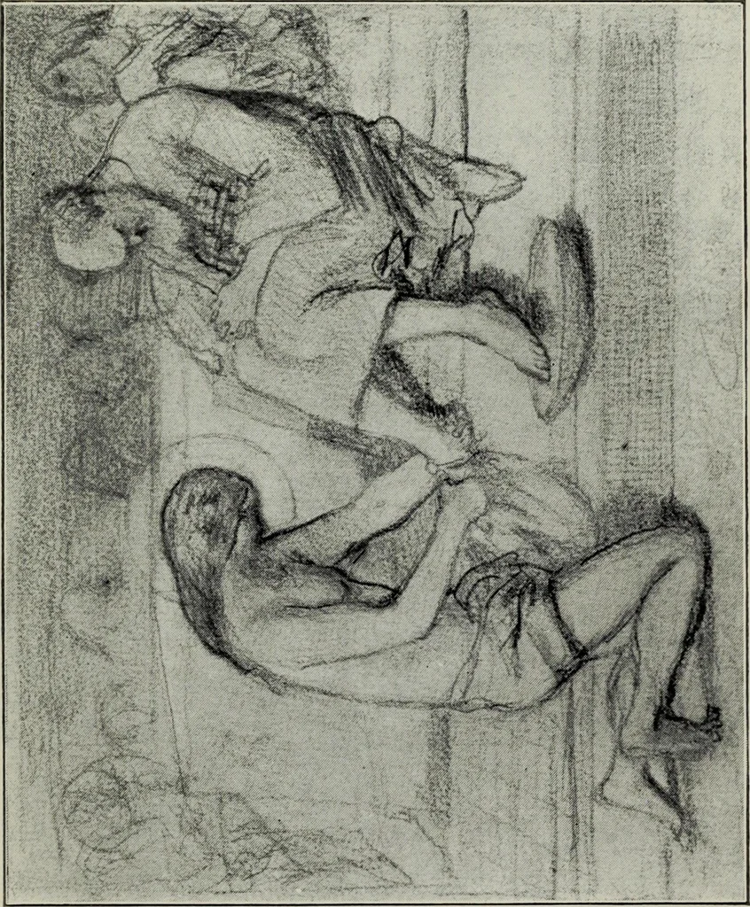 An illustration from Praeraphaelite diaries and letters, 1900, leaf 132