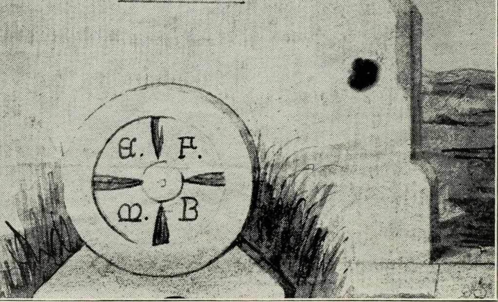 An illustration from Praeraphaelite diaries and letters, 1900, leaf 85