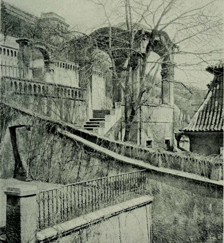 An illustration from Praha barokní, 1915, leaf 66