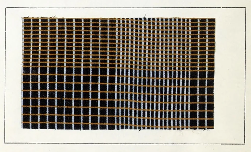 An illustration from Praktisches Handbuch des Zeugdrucks, 1885, leaf 624