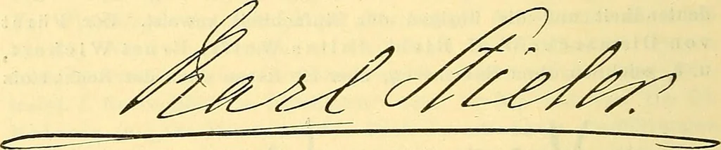 An illustration from Praktisches Lehrbuch der Graphologie : (Handschriften-Deutungs-Kunde), 1897, leaf 343