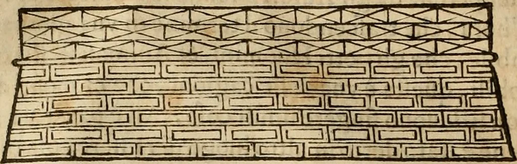 An illustration from Pratica di fabricar scene e machine ne' teatri, 1638, leaf 67