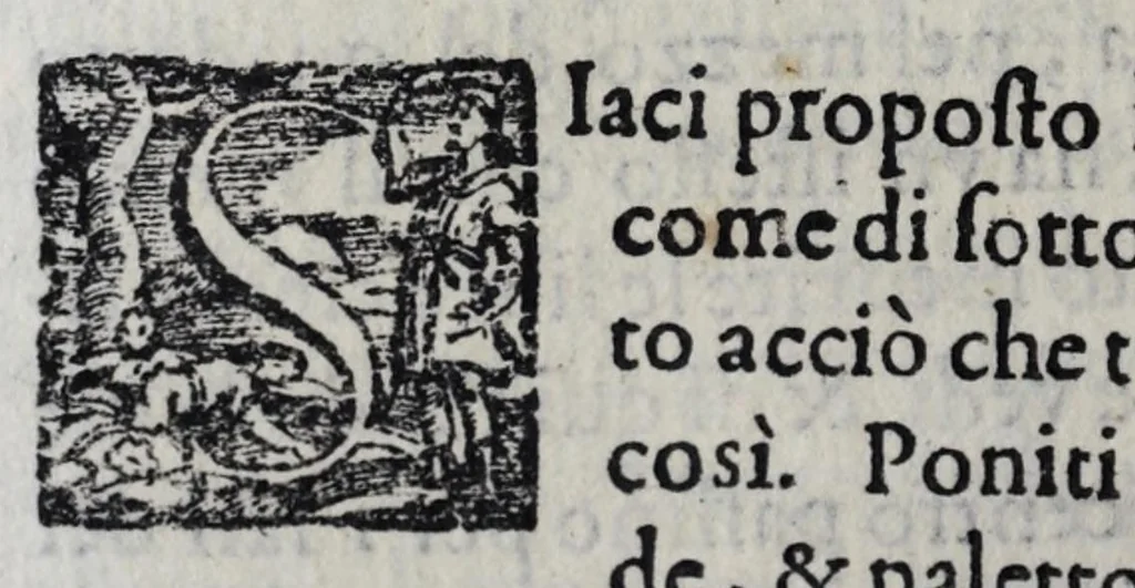 An illustration from Pratica uniuersale, facilissima et breue di misurare con la uista, parte prima[-II] ..., 1630, leaf 214