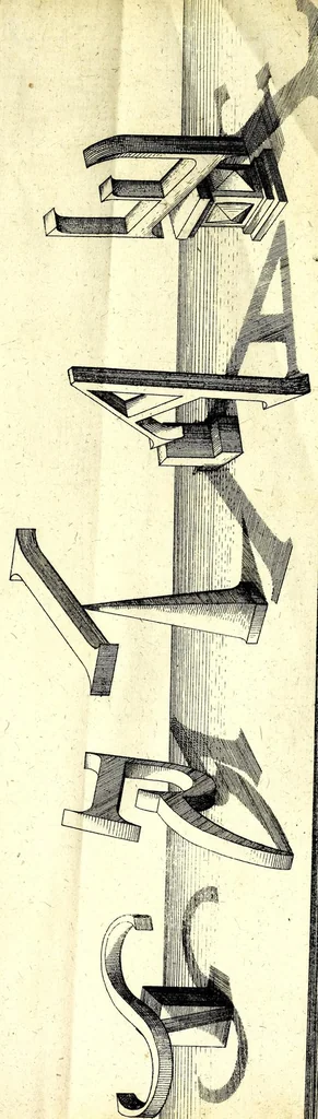 An illustration from Praxis perspectivae : das ist, von Verzeichnungen ein aussführlicher Bericht, darinnen das jenige was die Scenographi erfordert, begrieffen, vnd in welchen allerley dinge vff allerley Stände in ein Perspectivischen Auffzug zu bringen gelehret : auch das was wundersam hierbey sich begeben kan, erkläret wird ..., 1615, leaf 127