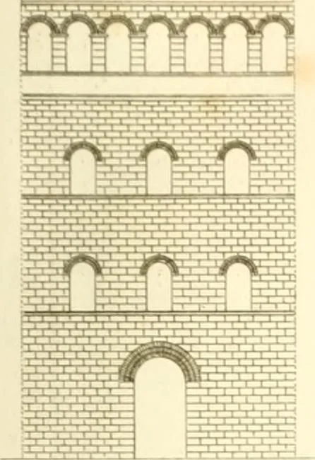 An illustration from Précis des leçons d'architecture données à l'École polytechnique, 1802, leaf 180