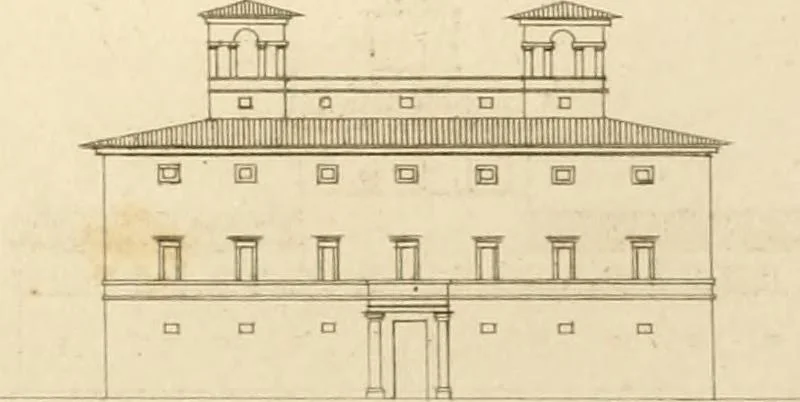 An illustration from Précis des leçons d'architecture données à l'École polytechnique, 1802, leaf 200