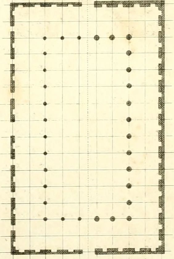 An illustration from Précis des leçons d'architecture données à l'École polytechnique, 1802, leaf 219