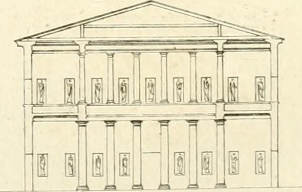 An illustration from Précis des leçons d'architecture données à l'École polytechnique, 1802, leaf 219