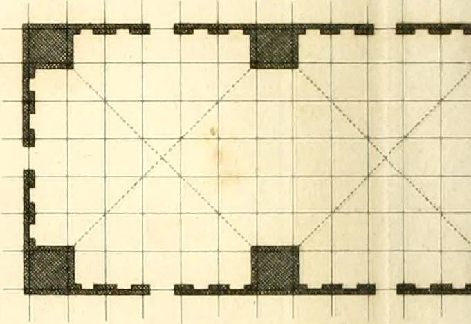 An illustration from Précis des leçons d'architecture données à l'École polytechnique, 1802, leaf 223