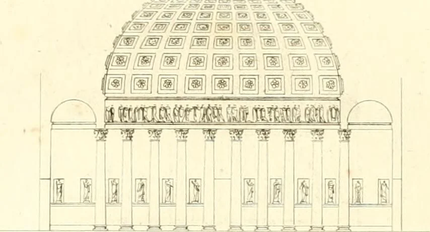 An illustration from Précis des leçons d'architecture données à l'École polytechnique, 1802, leaf 227