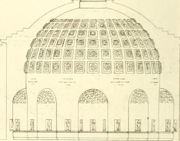An illustration from Précis des leçons d'architecture données à l'École polytechnique, 1802, leaf 227