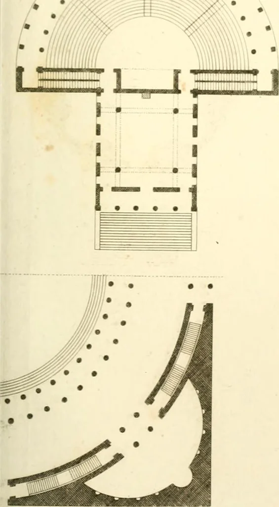An illustration from Précis des leçons d'architecture données à l'École polytechnique, 1802, leaf 228