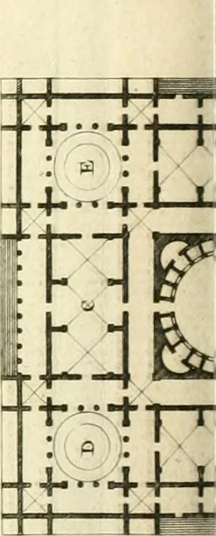 An illustration from Précis des leçons d'architecture données à l'École polytechnique, 1805, leaf 133
