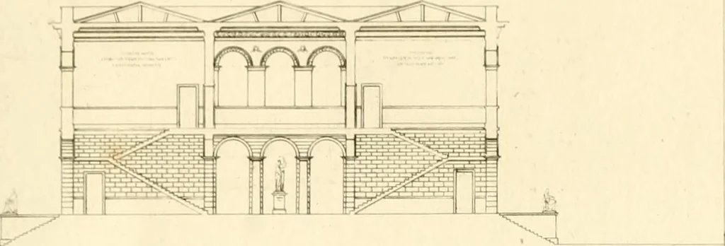 An illustration from Précis des leçons d'architecture données à l'École polytechnique, 1805, leaf 142
