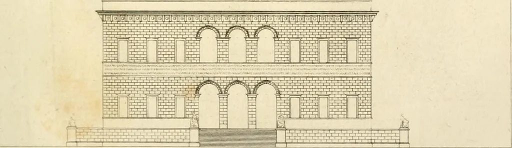An illustration from Précis des leçons d'architecture données à l'École polytechnique, 1805, leaf 142