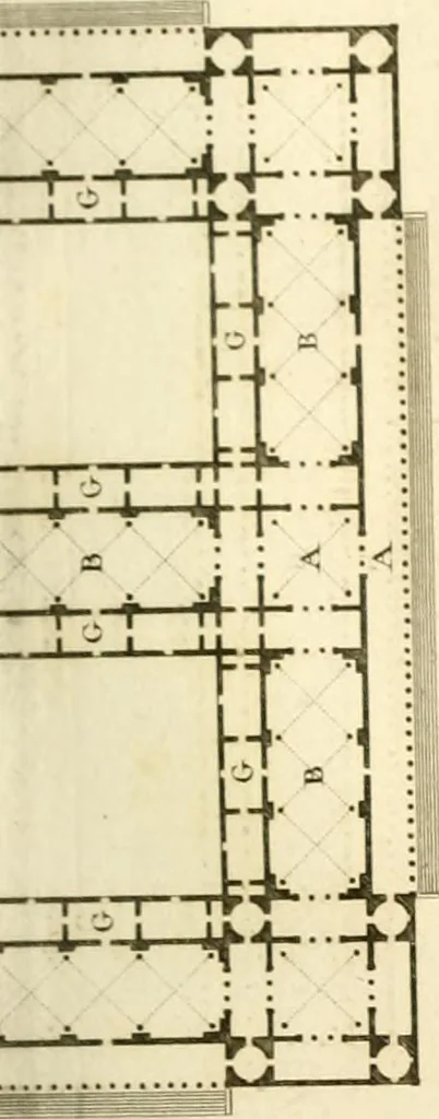 An illustration from Précis des leçons d'architecture données à l'École polytechnique, 1805, leaf 158