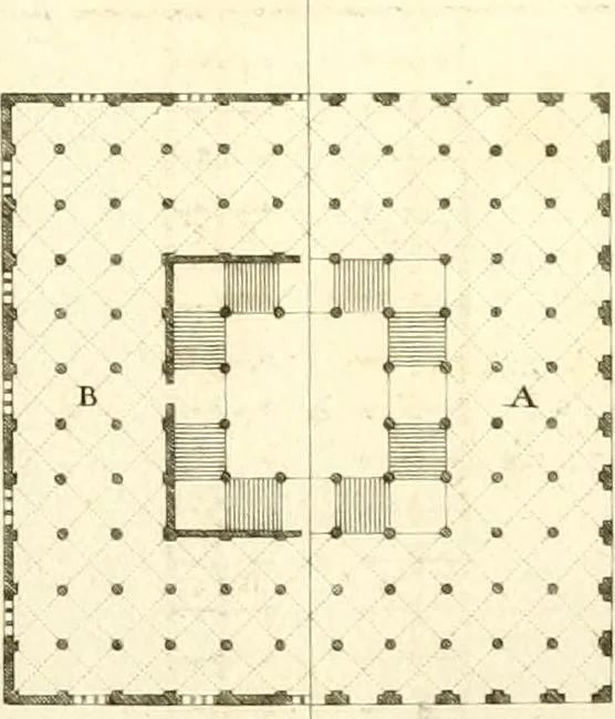 An illustration from Précis des leçons d'architecture données à l'École polytechnique, 1805, leaf 165