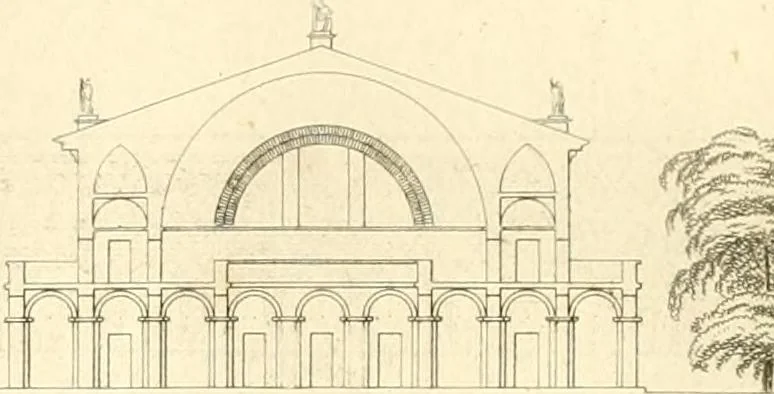 An illustration from Précis des leçons d'architecture données à l'École polytechnique, 1805, leaf 169