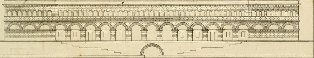 An illustration from Précis des leçons d'architecture données à l'École polytechnique, 1805, leaf 170