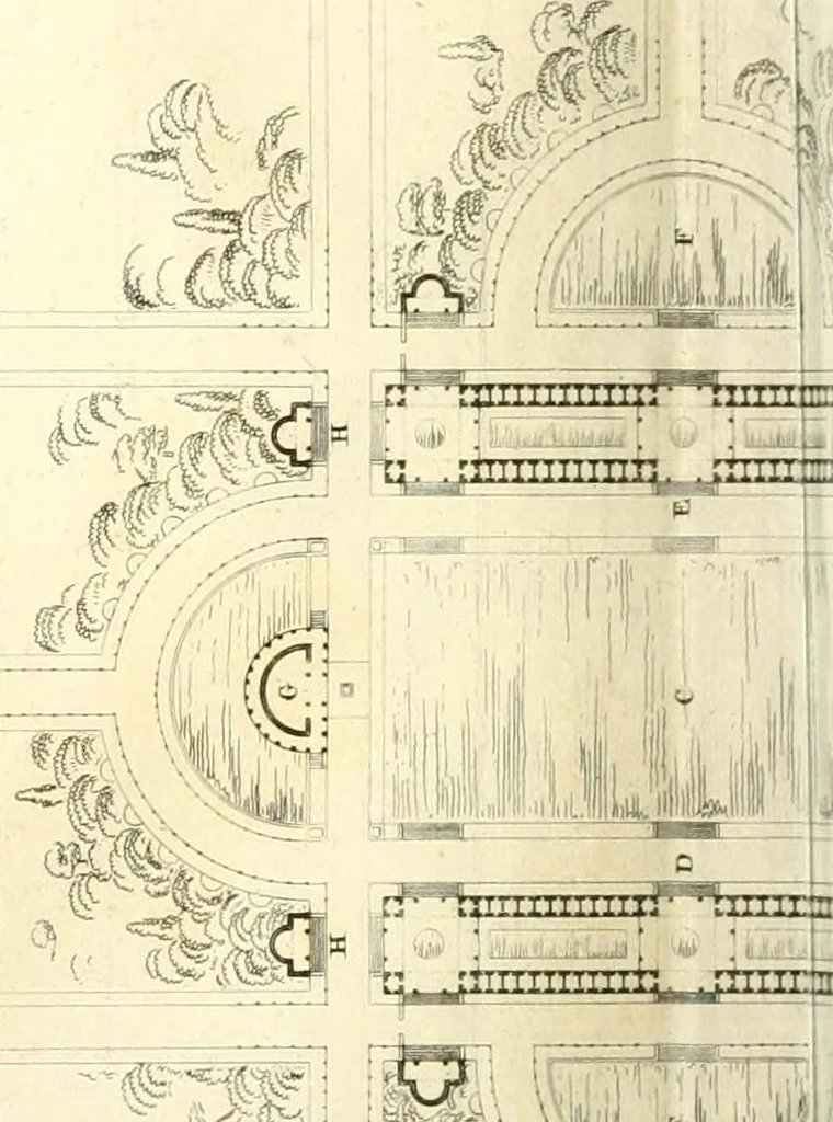An illustration from Précis des leçons d'architecture données à l'École polytechnique, 1805, leaf 181