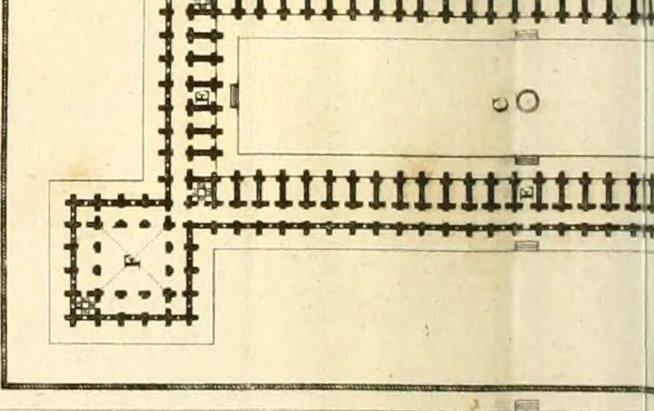 An illustration from Précis des leçons d'architecture données à l'École polytechnique, 1805, leaf 189