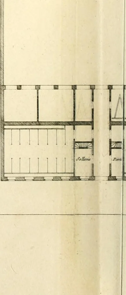 An illustration from Précis des leçons d'architecture données à l'École polytechnique, 1805, leaf 201