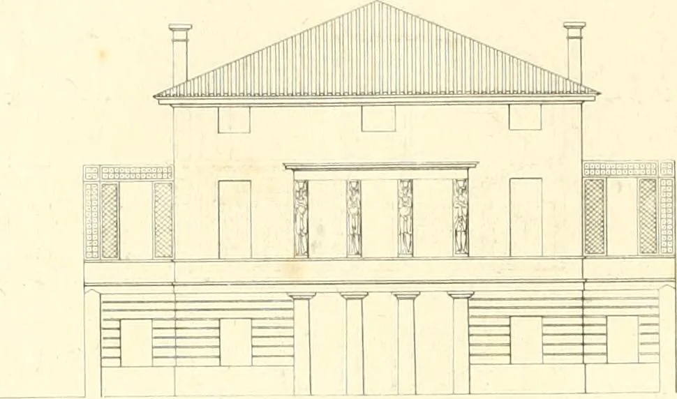 An illustration from Précis des leçons d'architecture données à l'École polytechnique, 1805, leaf 205