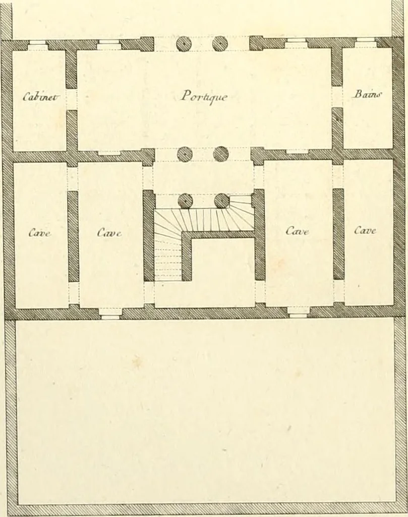 An illustration from Précis des leçons d'architecture données à l'École polytechnique, 1805, leaf 205