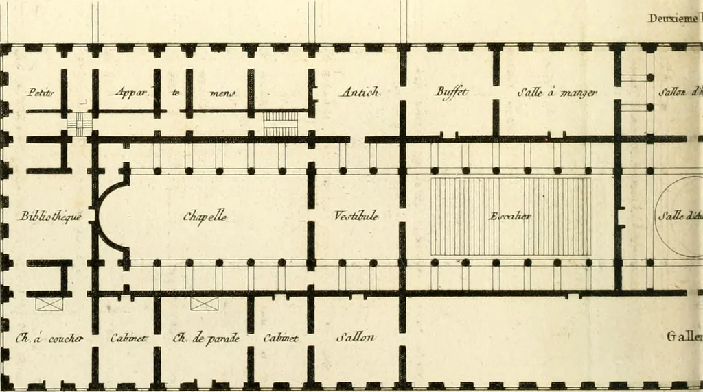 An illustration from Précis des leçons d'architecture données à l'École polytechnique, 1805, leaf 209