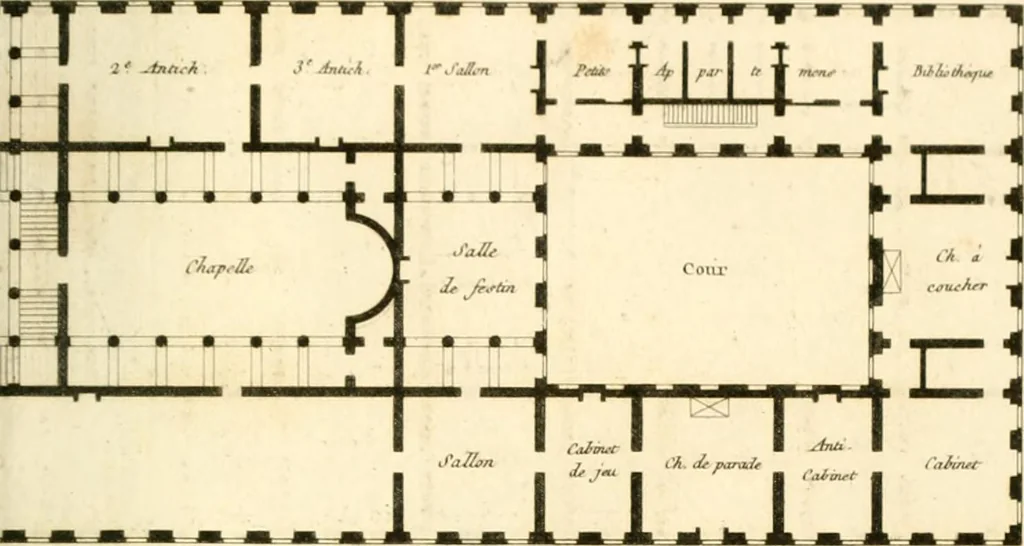 An illustration from Précis des leçons d'architecture données à l'École polytechnique, 1805, leaf 210