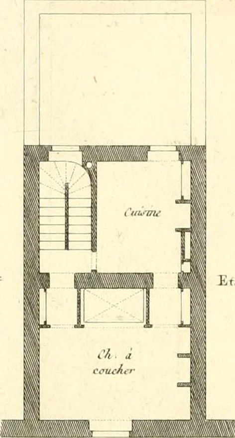 An illustration from Précis des leçons d'architecture données à l'École polytechnique, 1805, leaf 213