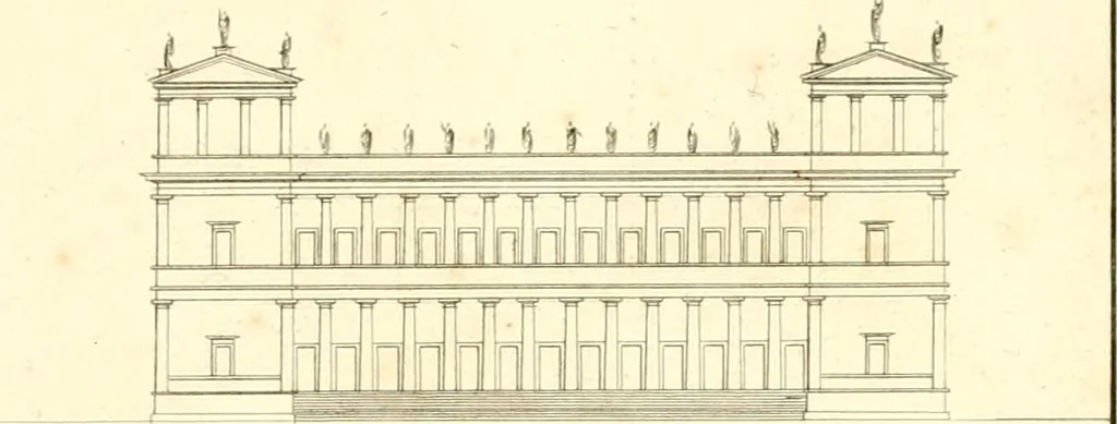 An illustration from Précis des leçons d'architecture données à l'École polytechnique, 1805, leaf 229