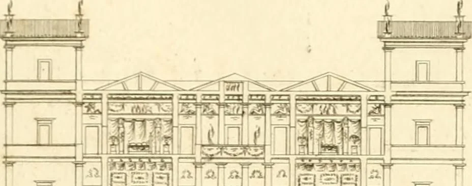 An illustration from Précis des leçons d'architecture données à l'École polytechnique, 1805, leaf 230