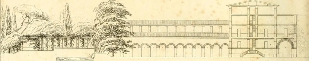 An illustration from Précis des leçons d'architecture données à l'École polytechnique, 1805, leaf 241
