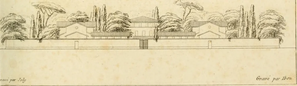 An illustration from Précis des leçons d'architecture données à l'École polytechnique, 1805, leaf 242