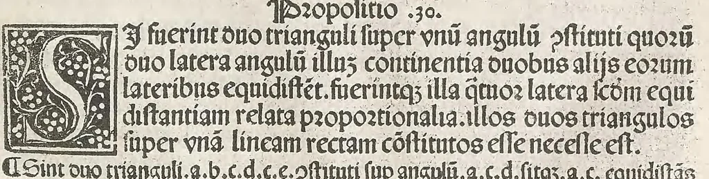 An illustration from Preclarissimus liber elementorum Euclidis perspicacissimi in artem geometrie incipit qu afoelicissime, leaf 103