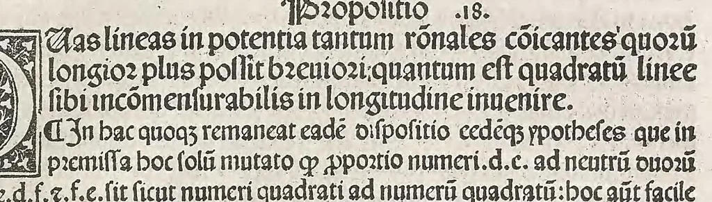 An illustration from Preclarissimus liber elementorum Euclidis perspicacissimi in artem geometrie incipit qu afoelicissime, leaf 153