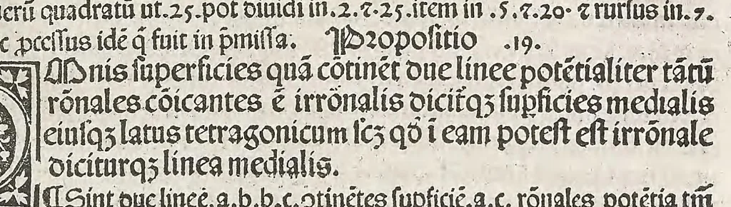 An illustration from Preclarissimus liber elementorum Euclidis perspicacissimi in artem geometrie incipit qu afoelicissime, leaf 153
