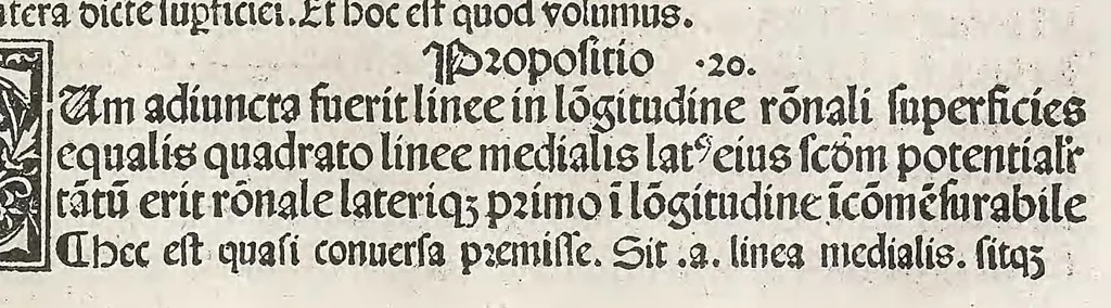 An illustration from Preclarissimus liber elementorum Euclidis perspicacissimi in artem geometrie incipit qu afoelicissime, leaf 153