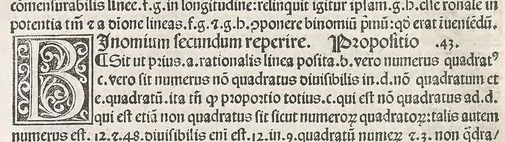 An illustration from Preclarissimus liber elementorum Euclidis perspicacissimi in artem geometrie incipit qu afoelicissime, leaf 166