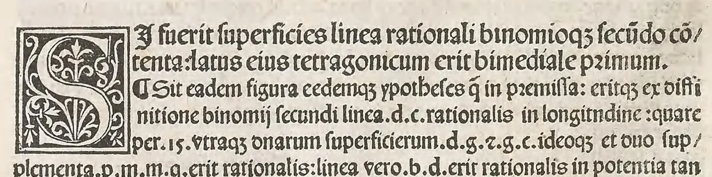 An illustration from Preclarissimus liber elementorum Euclidis perspicacissimi in artem geometrie incipit qu afoelicissime, leaf 168