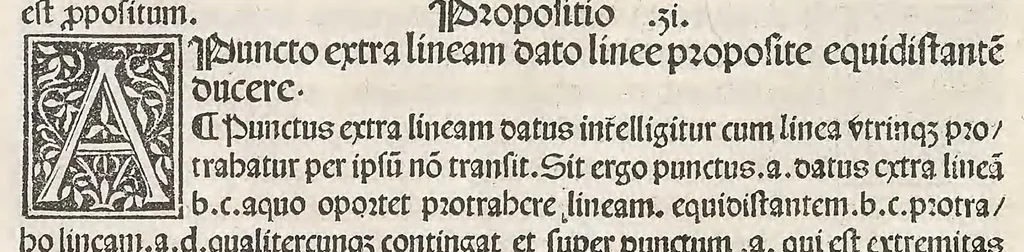 An illustration from Preclarissimus liber elementorum Euclidis perspicacissimi in artem geometrie incipit qu afoelicissime, leaf 20