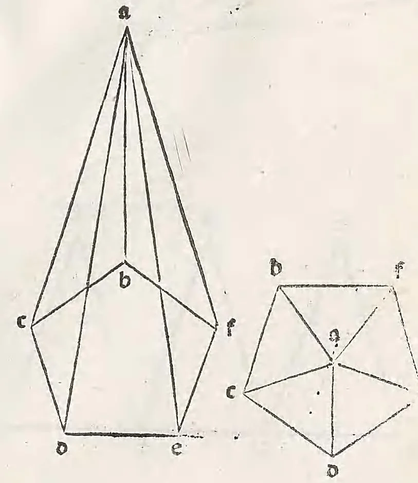 An illustration from Preclarissimus liber elementorum Euclidis perspicacissimi in artem geometrie incipit qu afoelicissime, leaf 201