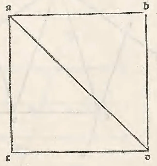 An illustration from Preclarissimus liber elementorum Euclidis perspicacissimi in artem geometrie incipit qu afoelicissime, leaf 22