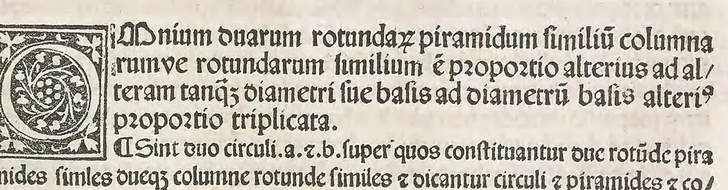 An illustration from Preclarissimus liber elementorum Euclidis perspicacissimi in artem geometrie incipit qu afoelicissime, leaf 225