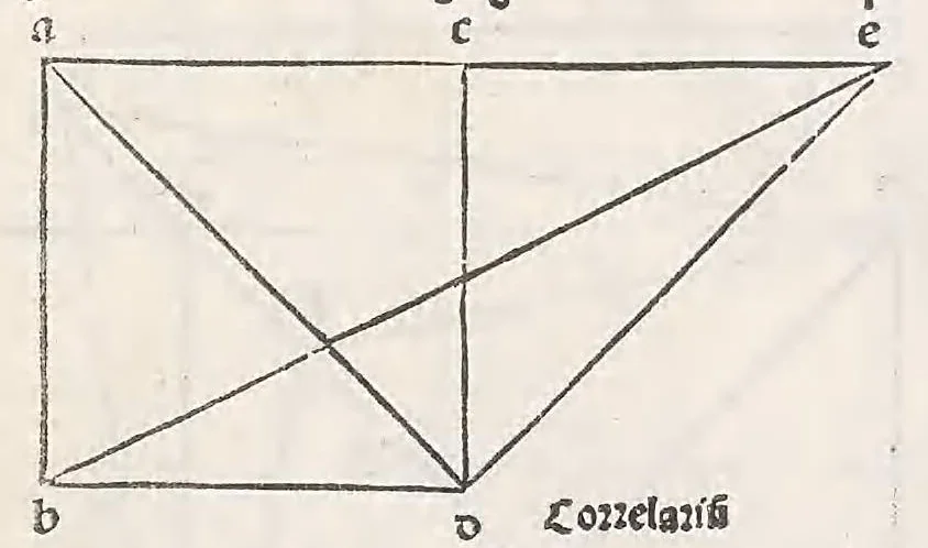 An illustration from Preclarissimus liber elementorum Euclidis perspicacissimi in artem geometrie incipit qu afoelicissime, leaf 24