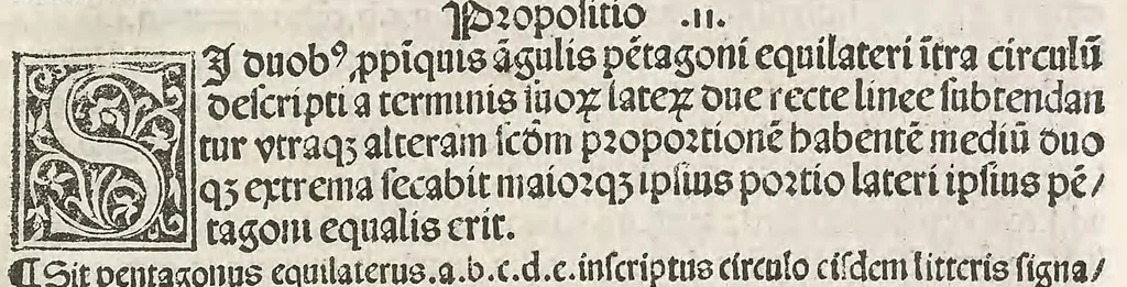 An illustration from Preclarissimus liber elementorum Euclidis perspicacissimi in artem geometrie incipit qu afoelicissime, leaf 243