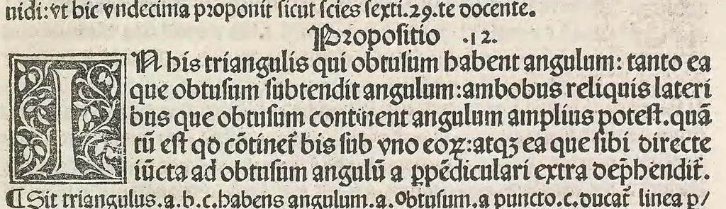 An illustration from Preclarissimus liber elementorum Euclidis perspicacissimi in artem geometrie incipit qu afoelicissime, leaf 33