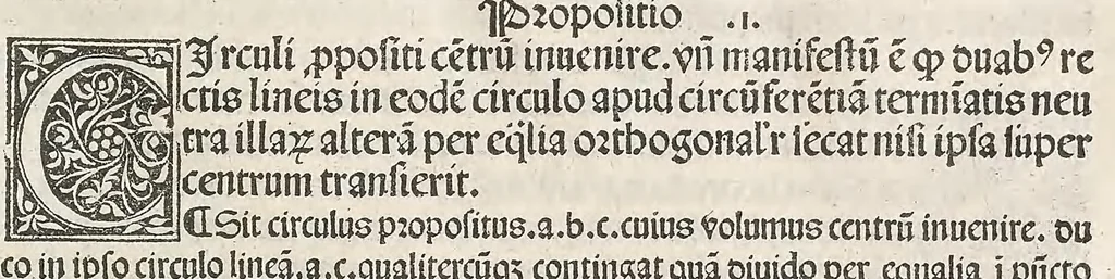 An illustration from Preclarissimus liber elementorum Euclidis perspicacissimi in artem geometrie incipit qu afoelicissime, leaf 35